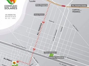 Venta Depto estrenar 2Amb Complejo Solares Moreno