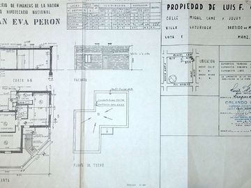 VENTA 2 CASAS 4 Y 3 AMB. PATIO COCH. LUZURIAGA