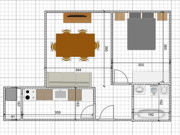 VENTA DEPARTAMENTO 2 AMBIENTES BELGRANO APTO