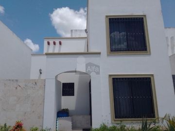 Casa en renta amueblada en Mérida, Yucatán, Gran Santa Fe II.