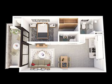 Venta departamento 2 amb balcon amenities Nuñez