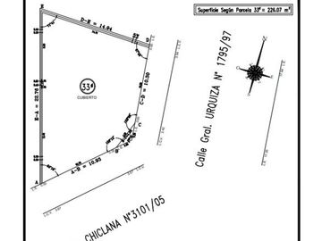 Venta Lote Terreno en Parque Patricios