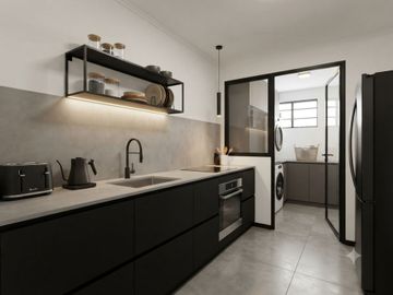 VENTA 3 AMB 2 PATIOS PLANTA BAJA BELGRANO C