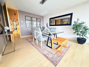 VENTA DE ESPECTACULAR DEPARTAMENTO EN SAN CARLOS DE APOQUINDO - LAS CONDES