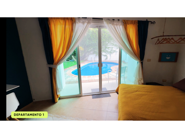 Renta de Departamento Centrico en Cancún, SM 17, Av Nizuc