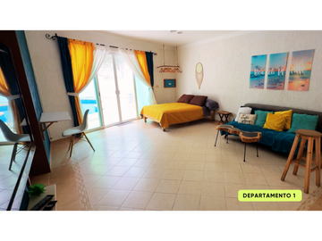 Renta de Departamento Centrico en Cancún, SM 17, Av Nizuc