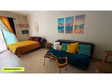 Renta de Departamento Centrico en Cancún, SM 17, Av Nizuc