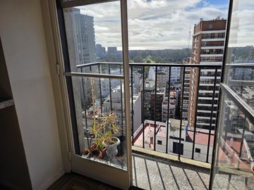 Departamento de 3 ambientes amoblados con balcon y lavarropas en belgrano en alquiler