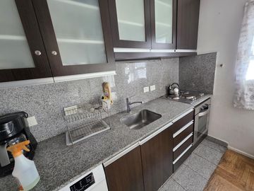 Departamento de 3 ambientes amoblados con balcon y lavarropas en belgrano en alquiler