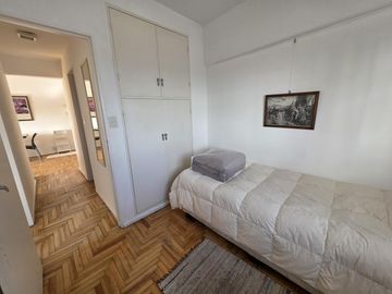 Departamento de 3 ambientes amoblados con balcon y lavarropas en belgrano en alquiler