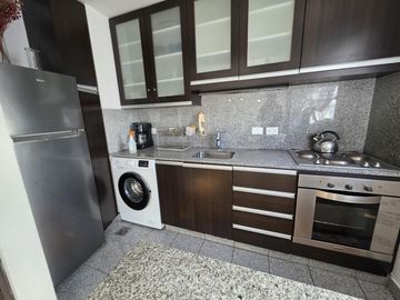 Departamento de 3 ambientes amoblados con balcon y lavarropas en belgrano en alquiler