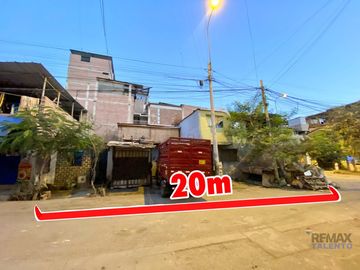 Terreno En Esquina 190 M2 - Villa El Salvador