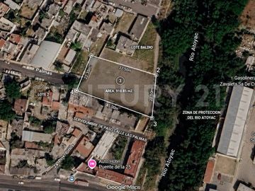 Terreno de oportunidad en venta 910 m2 ubicación zona Zavaleta