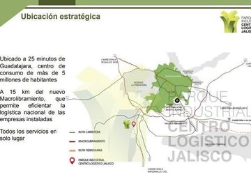 Terreno dentro parque Industrial 75,000m2 Precio $5,625,000 USD