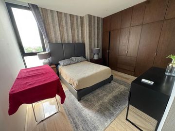 Renta departamento  amueblado en Town Square