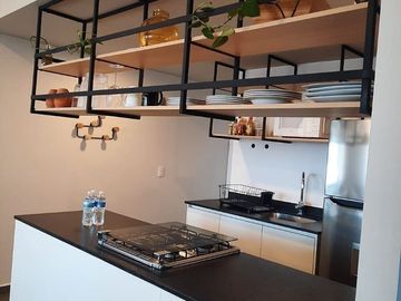 DEPARTAMENTO EN RENTA AMUEBLADO COORDENADA LAFAYETTE EN LA COLONIA MODERNA