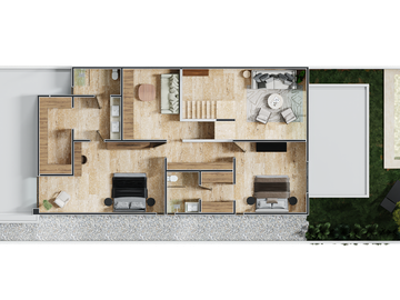 Casa Modelo Ameka en Venta en Vía Mareka Residencial, Conkal