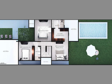 Casa Doble Altura en Venta en Privada Nadira, Conkal