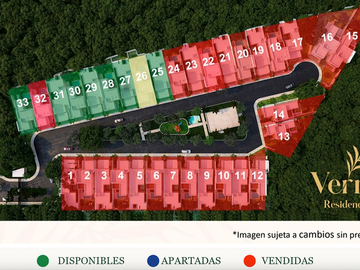 Casa(152) en Venta en Verna Residencial, Conkal
