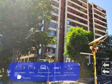 Departamento en venta  en ÑUÑOA