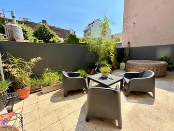 VENTA DPTO 2 AMB TERRAZA PROPIA AMOBLADO PALERMO