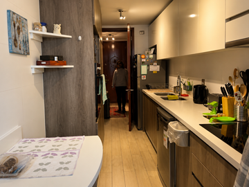 DEPARTAMENTO EN SECTOR SAN DAMIÁN, LAS CONDES