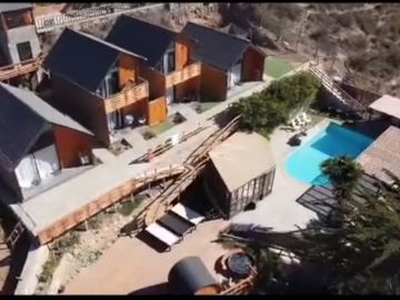 INVERSIÓN TURÍSTICA 4 CABAÑAS ALGARROBITO LA SERENA