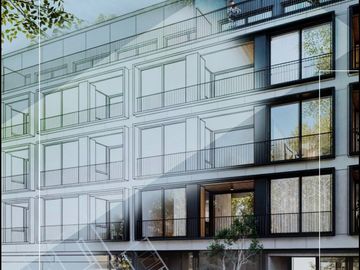 Venta monoambiente Palermo jardín full amenities