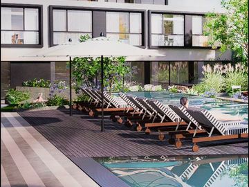 Venta monoambiente Palermo jardín full amenities