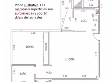 Palermo Venta 2 amb con espacio guardacoches fijo