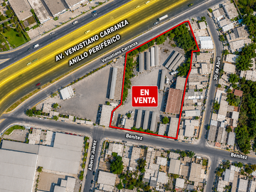 Terreno Industrial en venta en la colonia Topo Chico