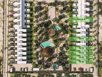 Townhouses en Venta en Diez.Cinco en Chicxulub Puerto, Yucatán.
