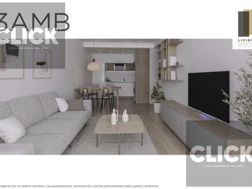 3 Ambientes balcón en edificio Premium con Amenities en Villa Crespo- POZO