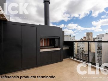 3 Ambientes balcón en edificio Premium con Amenities en Villa Crespo- POZO