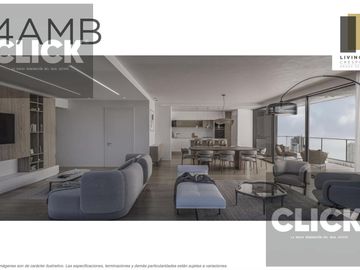 3 Ambientes balcón en edificio Premium con Amenities en Villa Crespo- POZO