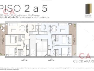 3 Ambientes balcón en edificio Premium con Amenities en Villa Crespo- POZO