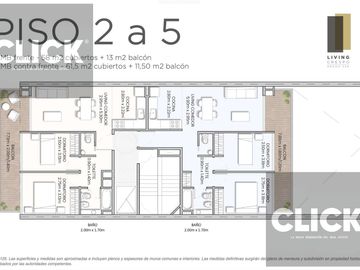 3 Ambientes balcón en edificio Premium con Amenities en Villa Crespo- POZO