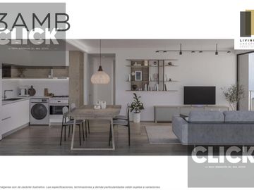 3 Ambientes balcón en edificio Premium con Amenities en Villa Crespo- POZO