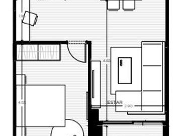 Venta Departamento un dormitorio - Fundar