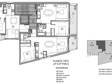 ALVEAR AL 1400 VENTA DEPARTAMENTO 1 DORMITORIO EN PICHINCHA - ROSARIO