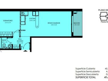 Venta depto 2 amb a estrenar - Parque Chacabuco