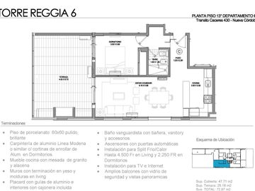 VENTA| DEPARTMENTO 1 DORM EXCLUSIVO Nva Cba con Amenities- Reggia 6