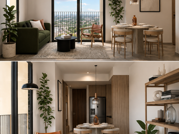 NUEVO CONCEPTO EN VIVIENDA VERTICAL EDIFICIO SOHMA AL NORPONIENTE DE AGS.