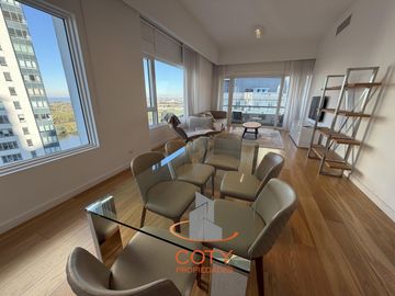 Puerto Madero, Alvear Tower - Departamento en alquiler tres ambientes - amoblado