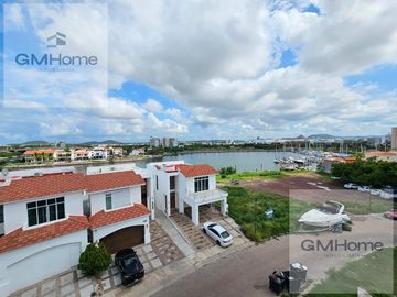 Departamento en renta anual en Isla Mazatlán, Marina