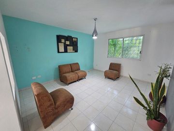 Casa amueblada en renta de 2 habitaciones en Fracc. Altabrisa Mérida Yucatán.