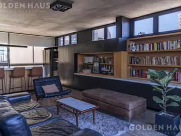 Semipiso 4 ambientes en venta en Palermo con terraza propia y cochera