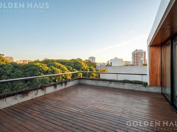 Semipiso 4 ambientes en venta en Palermo con terraza propia y cochera