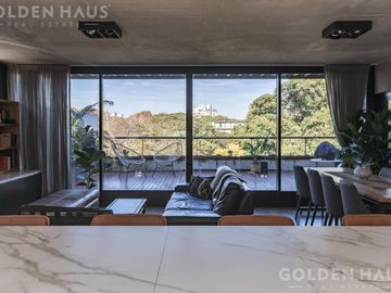 Semipiso 4 ambientes en venta en Palermo con terraza propia y cochera