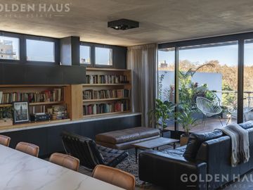 Semipiso 4 ambientes en venta en Palermo con terraza propia y cochera